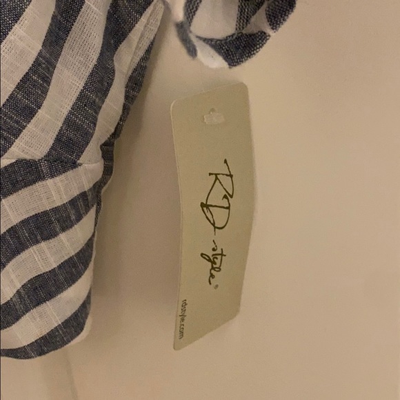 RD STYLE CROPPED TWIST TOP - Picture 4 of 5